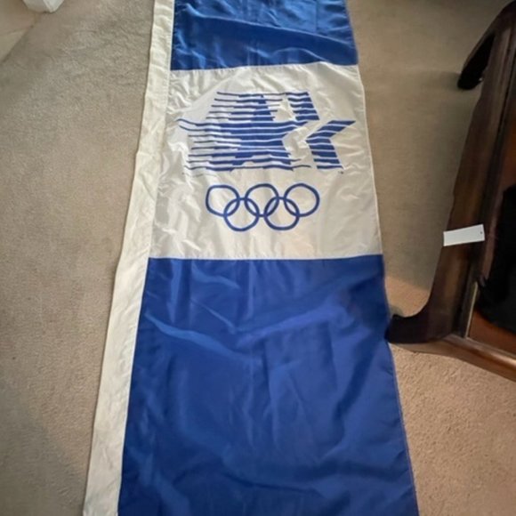 Julia's Olympics Flags Banners 1984 Summer California - Picture 3 of 10